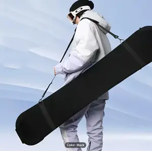 1pc Snowboard Cover, Snowboard Storage Bag With Strap For Travel, Neoprene Snowboard Protection Sleeve