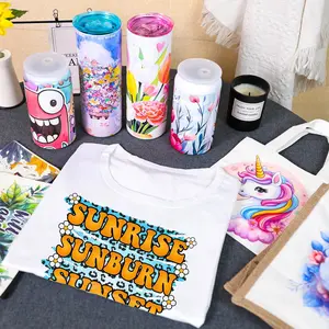 Joyclub 3 PCS White Polyester T Shirts Bulk Sublimation Blanks Unisex Wholesale Crew Neck Short Sleeve for Heat Transfer DIY