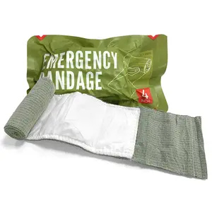 4/6in Israeli Bandage Wound Dressing Emergency Israel Bandage Combat Compression Tactical First Aid IFAK Trauma Medical
