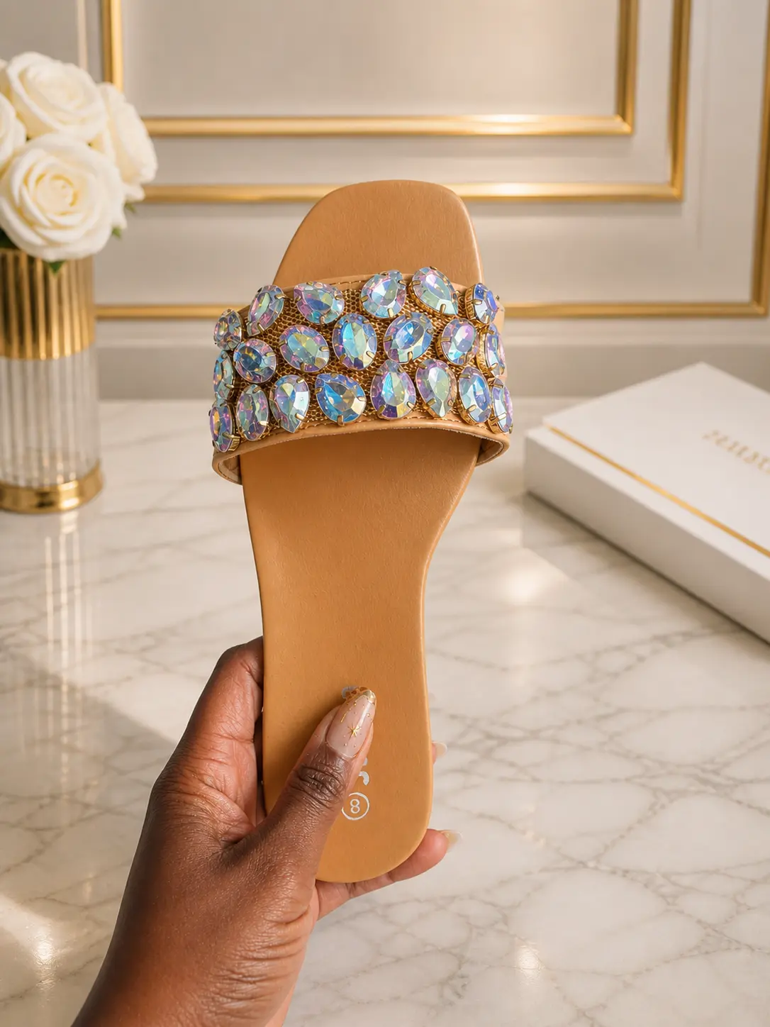 "Jazzy" Woman Slides