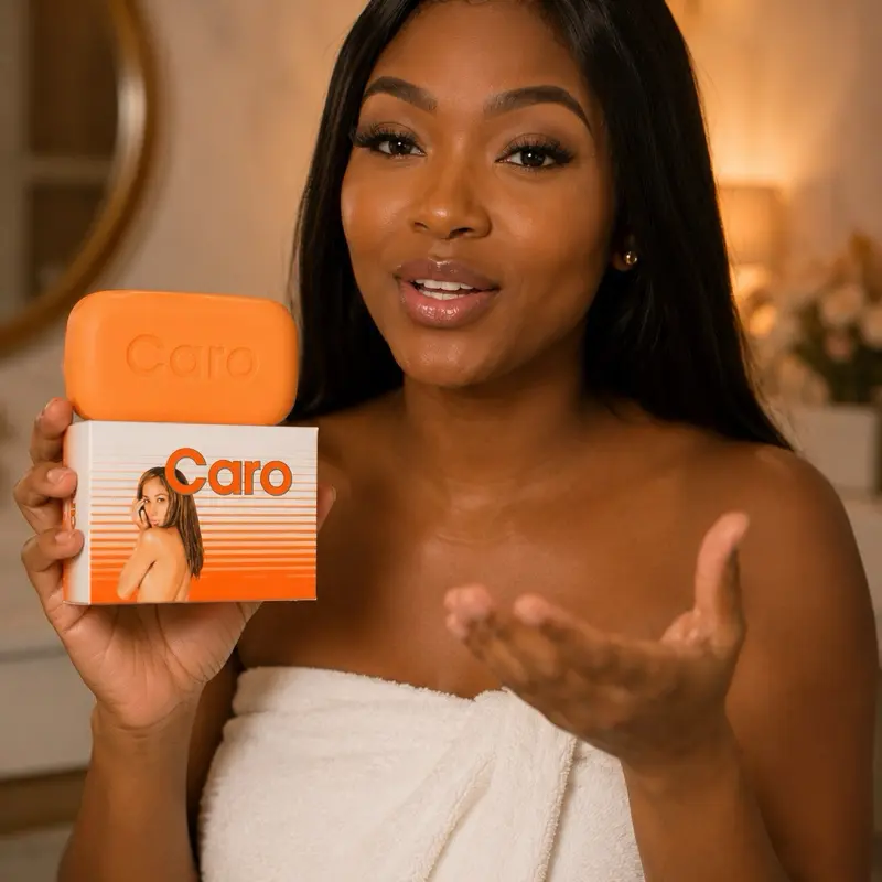 Caro Soap Bar with Carrot Oil Moisturizing Cleansing Body Bar 200g