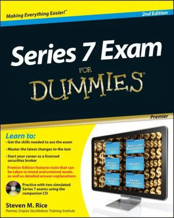 USED-Series 7 Exam For Dummies by Steven M. Rice (Paperback)