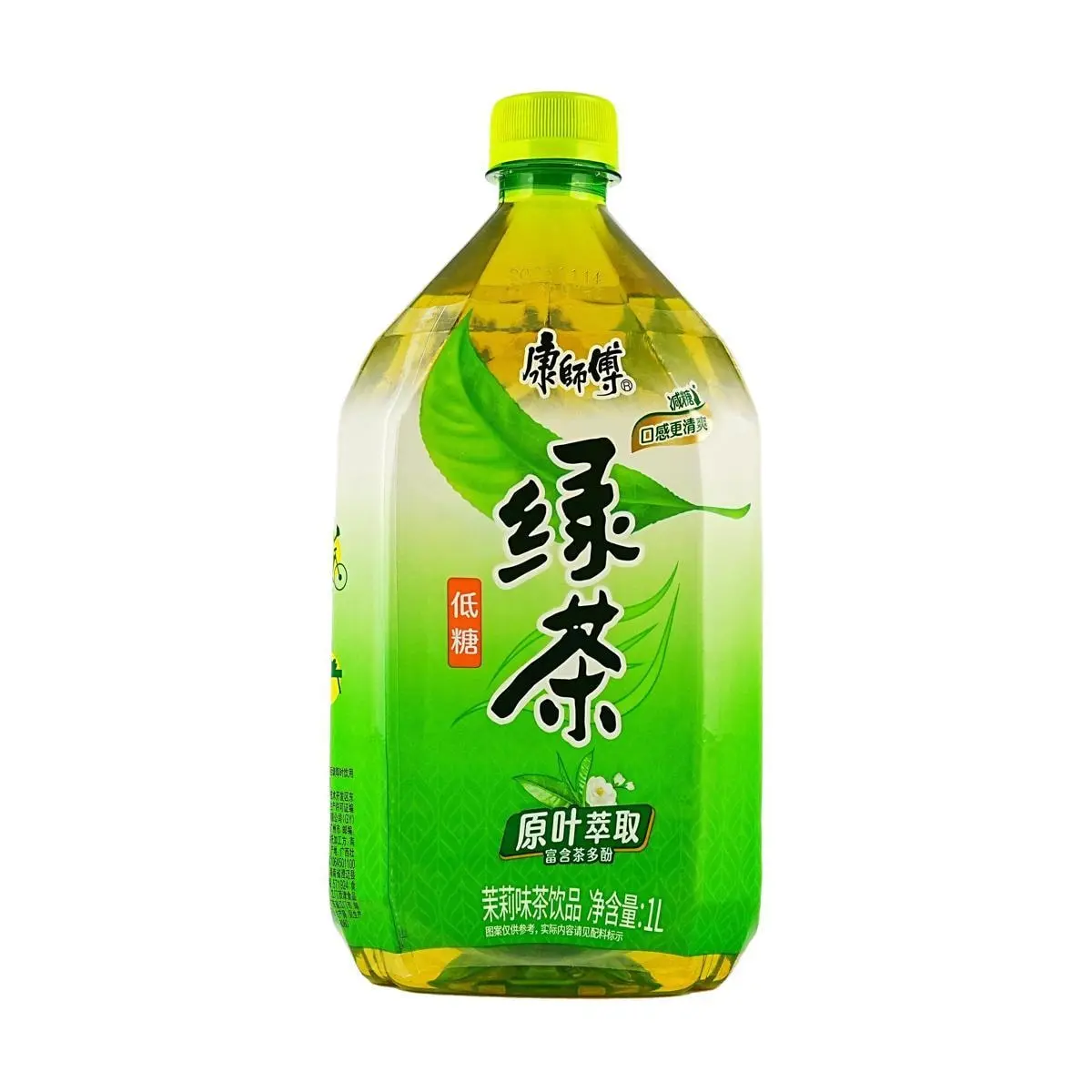 Master Kong Low Sugar Green Tea 1L - Refreshing Chinese Tea Drink