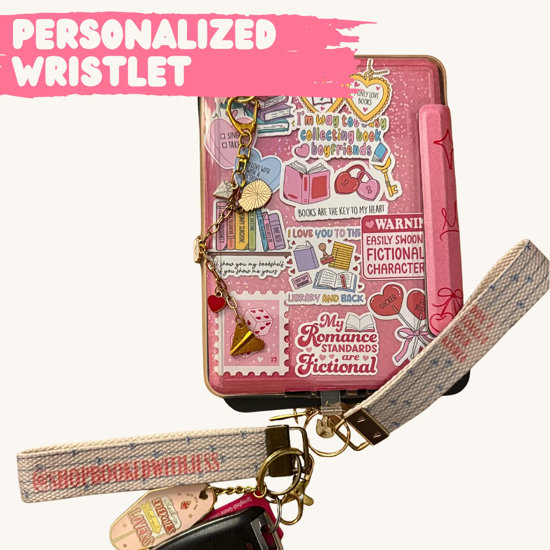 Personalized Name Wristlet Lanyard