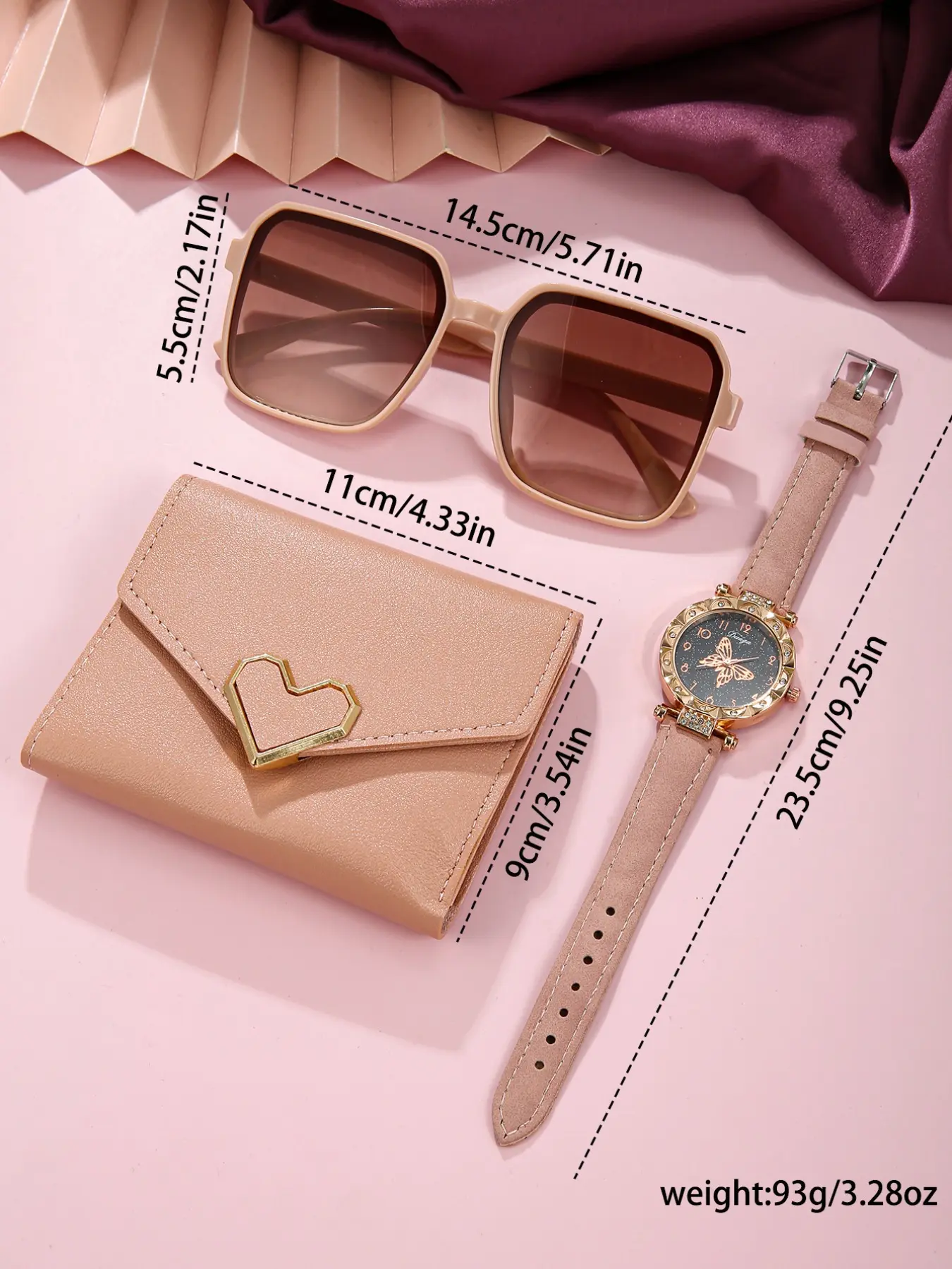 Fashion Watch & Glasses Sets NWT Sailor Jane Gift Set Watch, Wine Cork & Wine Glass Charm main image 3