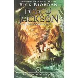 USED-The Sea of Monsters (Percy Jackson and the Olympians, Book 2) by Rick Riordan (Hardcover)