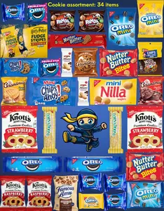 Cookie Fix Box - Fun mix of cookies in a cookie themed box to enjoy.