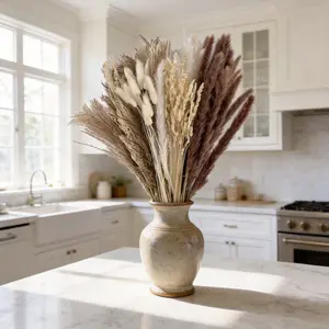 Boho Home Decor Must-Have: Dried Pampas Grass Bouquet