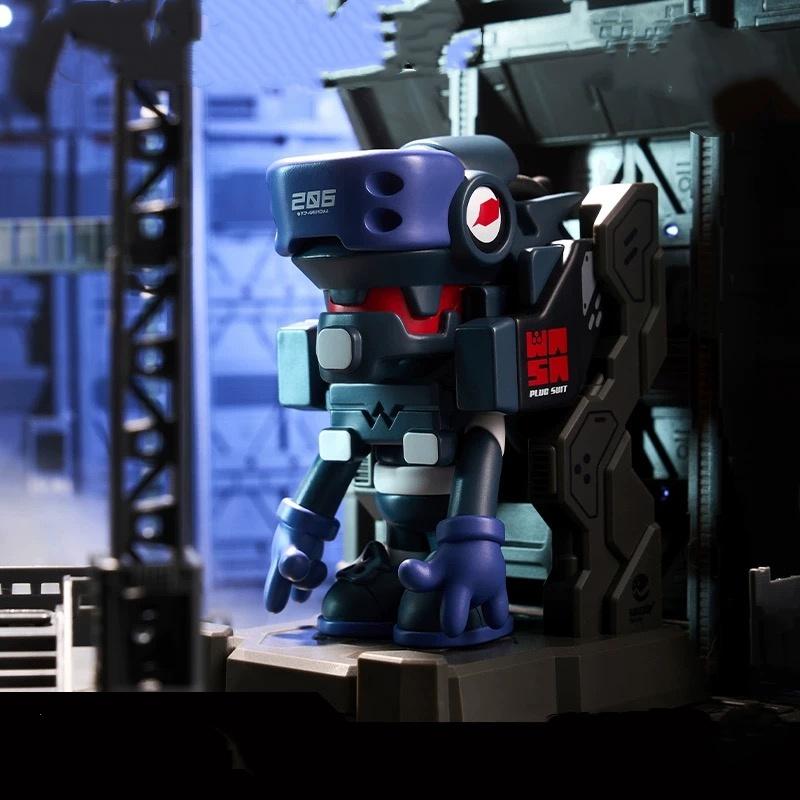 MINISO Evangelion x WASA EVA206 Collaboration Series Mystery Blind Box,Collectible Figures with Rare Hidden Version, Official Evangelion Merch for Anime Fans & Collectors,Home & Office Decor,Desk Display,Holiday Gifts (Height 5") Action Figurine