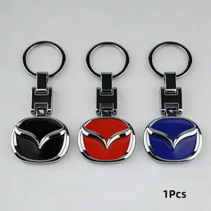 Car Emblem Keychain Zinc Alloy Keyring Pendant For Mazda 3 6 2 5 CX5 CX3 Atenza MX5 CX7 Axela CX30 CX90 CX60 CX50 MX30 CX9 RX8 CX8 Stylish Keychain