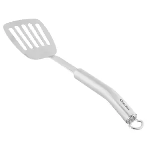 Sturdy Kitchen Slotted Turner Spatula Utensil with Stainless Steel Handle