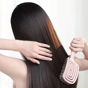 Cute comfort Comb for women Dual Use Dry Wet Massage Comb for Women denman brush boar bristle round brush twist Heatless Haircare volume brush