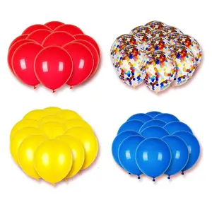 48 Pcs Carnival Party Balloons Carnival Theme Party Decorations Carnival Balloon Bouquet Carnival Birthday Party Decorations Carnival Balloons Circus Carnival Decorations