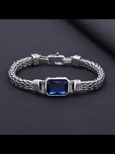 New Fashion Retro Weave Handmade Bracelet, Elegant Minimalist Bangle, Unisex Hip Hop Style, Versatile Casual Jewelry for Men and Women, Trendy Accessory