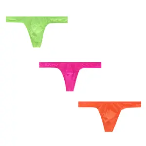 Sexy Men Underwear Panochas Jockstrap T-Back Thongs Cueca Tangas Mens Bikini Brief Nylon Fast Dry High-Quality Fabric Quick-Dry Technology