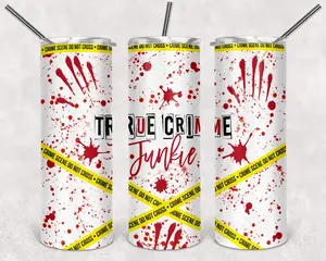 Crime Junkie Tumblers    * 27 Fun Styles To Choose From *