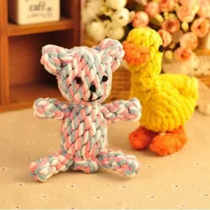 Dog Molar Knot Toy Giraffe Teddy Bichon Pomeranian Puppy Relief Bite Resistant Pet Supplies for Medium and Large Dogs