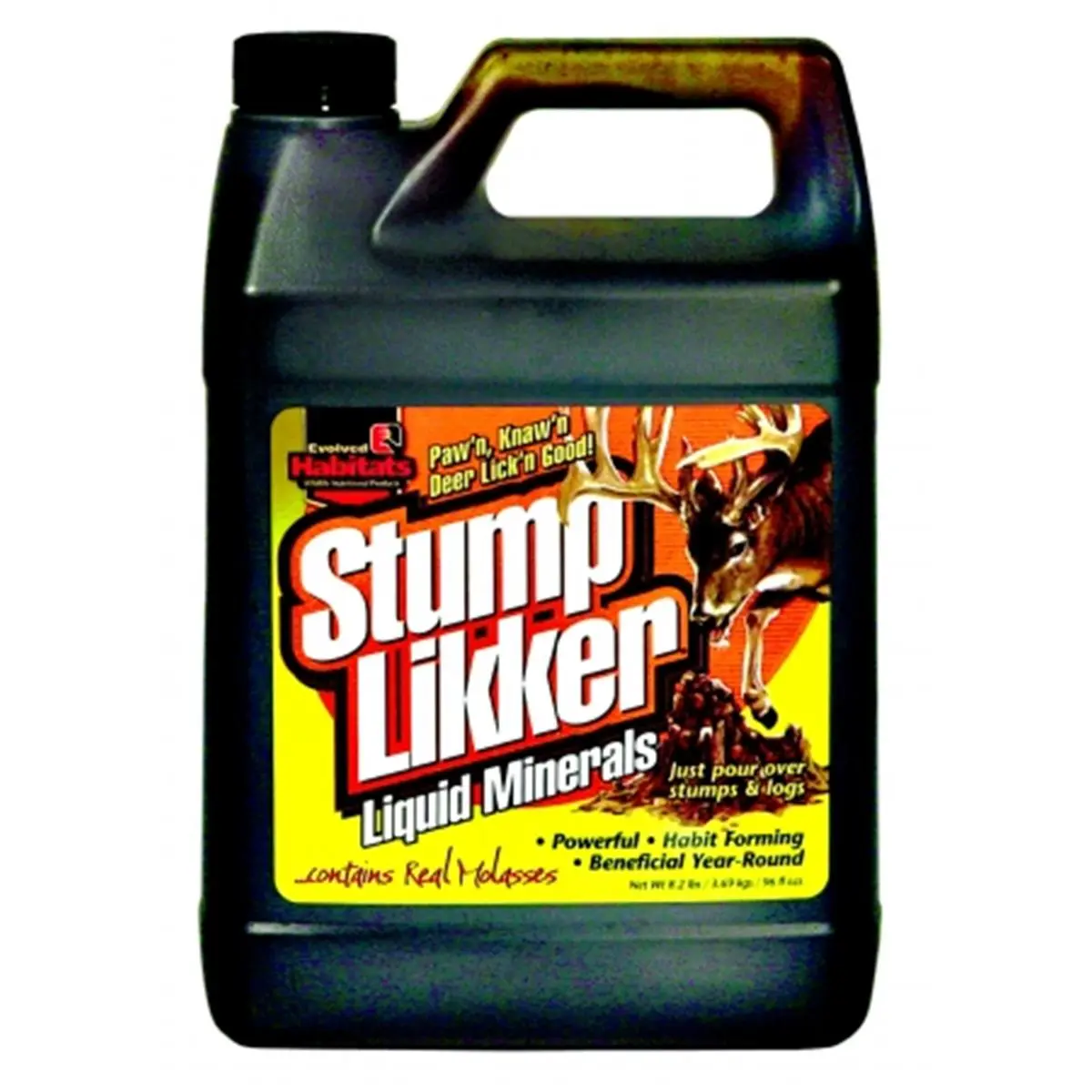 212 MAIN Evolved Stump Licker Deer Attractant (Model 34085), 1 Gal, Liquid Minerals, Mineral-Laced Vapors