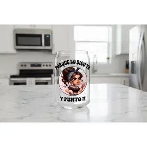 Porque Lo Digo Yo y Punto (Cuz I Said So) #2 - UVDTF Decal for cups/hard surface sticker