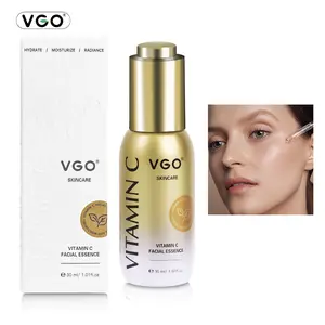 VGO Facial Serum for Face Vitamin C Face Serum with collagen, fights Brown spots,Smooth skin tone, targets skin, smoothes fine lines, with Vitamin E 1.01 FL Oz