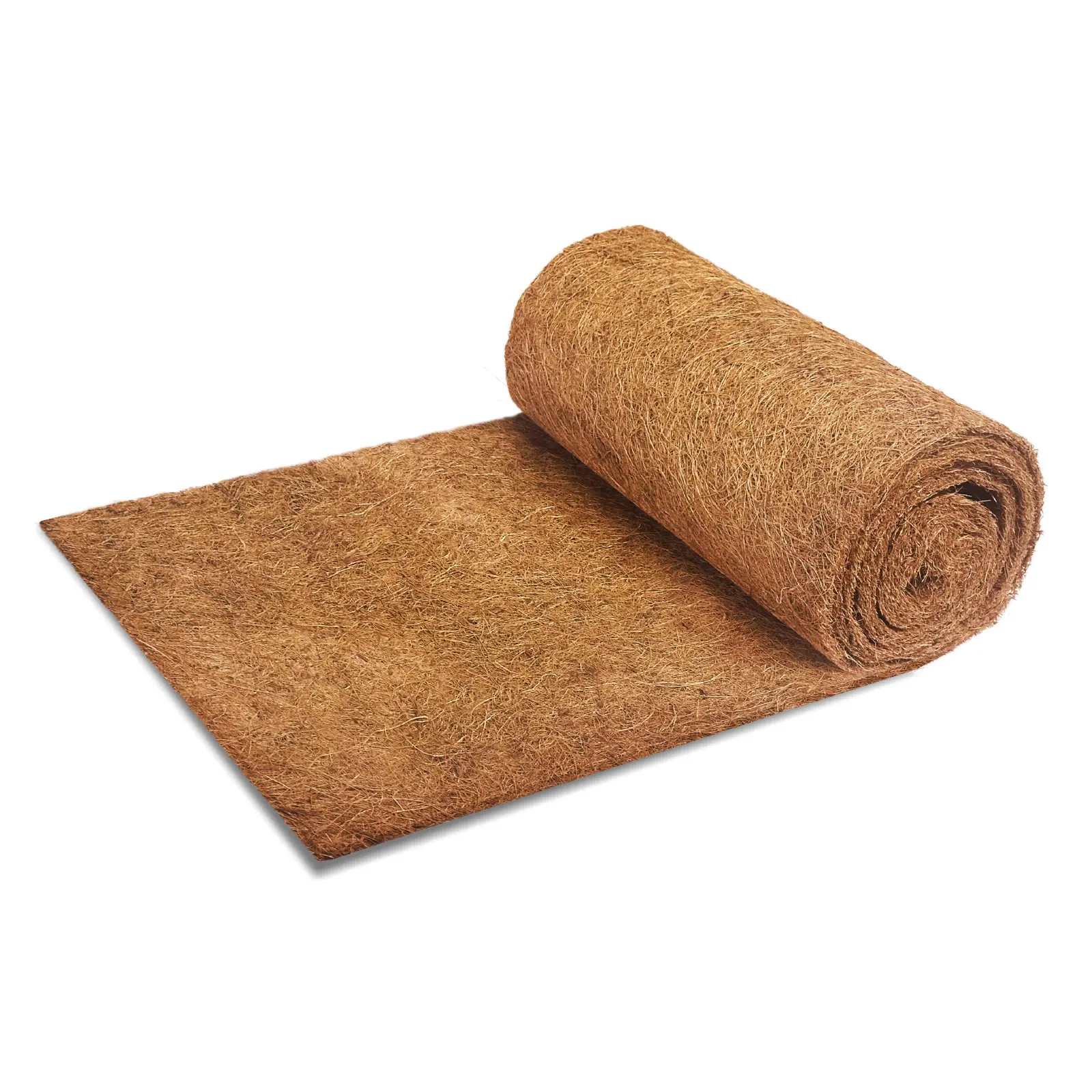 Bamworld Natural Coconut Coir Liner Roll, 30x300 cm Eco-Friendly Cut-to-Fit Garden Accessory for Hanging Baskets, Garden Decor, DIY Projects, Flexible & Versatile Use, Retains Soil & Moisture, Weed Barriers