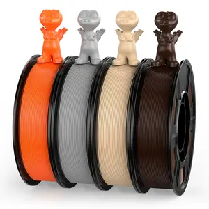 PLA Filament 1.75mm Bundle for 3D Printer,4 Rolls of 250g 3D Printer Filament, Dimensional Accuracy ±0.02mm, Clog-Free, Tangle-Free,Printing Supplies ,3dprinter Fathersdaygift