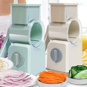 Multi-Functional Handheld Kitchen Chopper, Large Diameter Vegetable Slicer, Lemon Slicer, Home Use Food Prep Tool, Easy-To-Use Chopping Machine