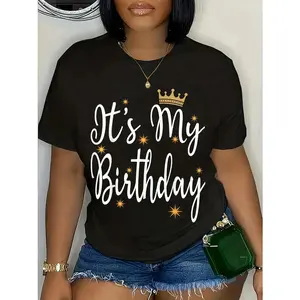 100% Cotton It's My Birthday B-Day Party Cool Birthday Squad Happy B-Day T-Shirt