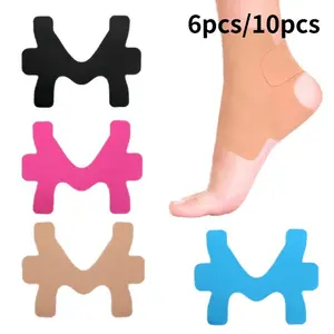 5pcs/10pcs Ankle Support Braces, Adjustable Stability Straps, Breathable Design, Ideal for Sports and Fitness, Polyester Material, Ankle Wrap