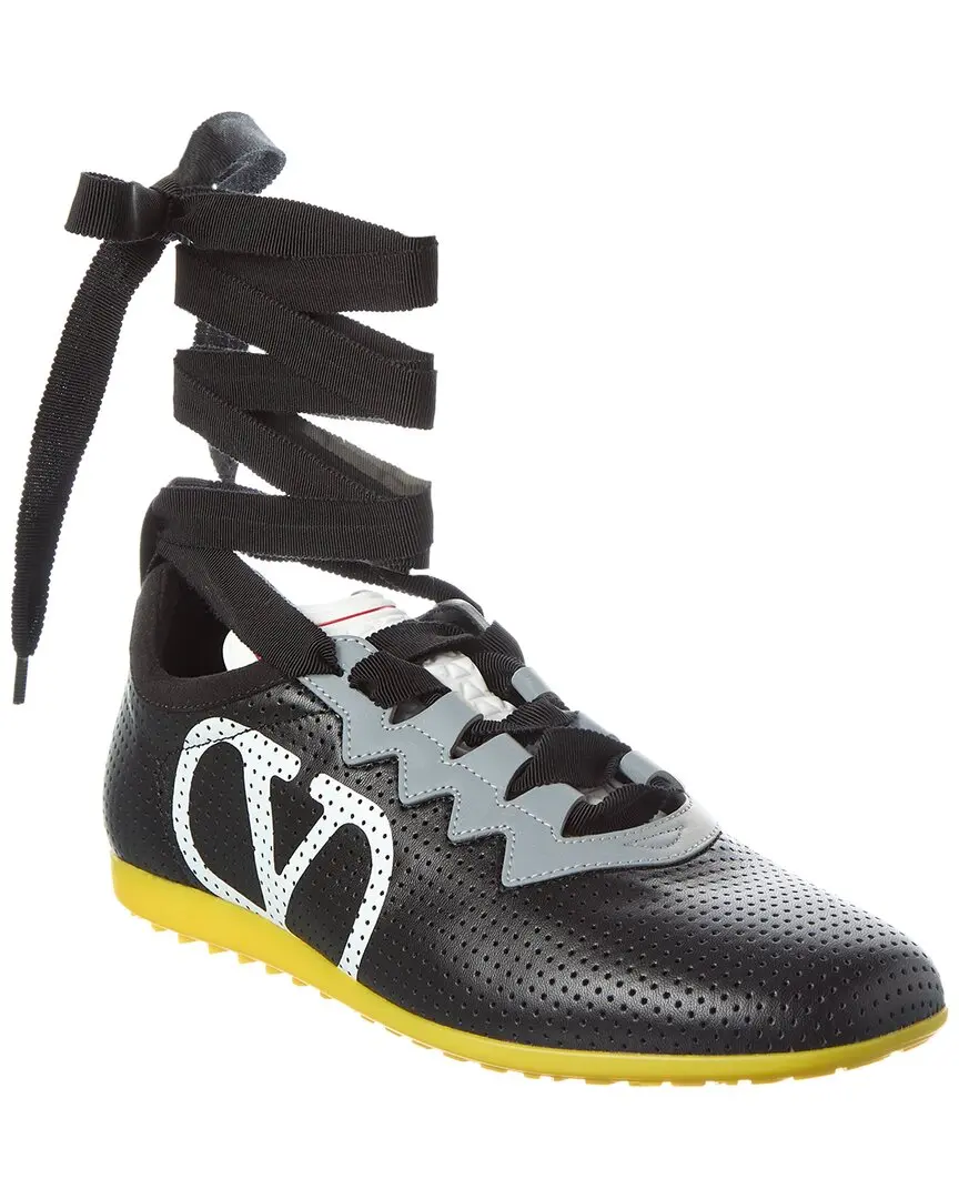 Valentino Chromathon Leather Sneaker
