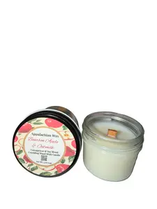 Bourbon Apple & Oatmilk Wood Wick Candle