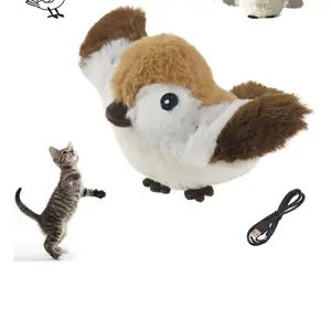 Flying Bird Flapping Wings Toy Simulation Interactive For Cats and Dogs