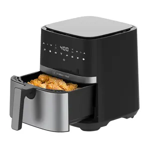 Culinary Chef 8.45-Quart Electric Air Fryer, Adjustable Temperature, Touch Panel Control, One-Touch Cook Functions, and 360° Rapid Cooking, 1700 Watt Power