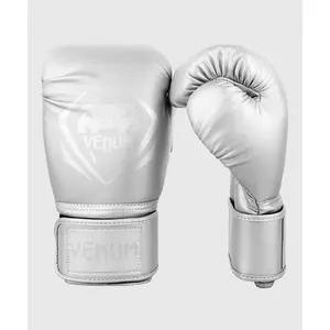 Venum Contender Boxing Gloves - Silver/Silver