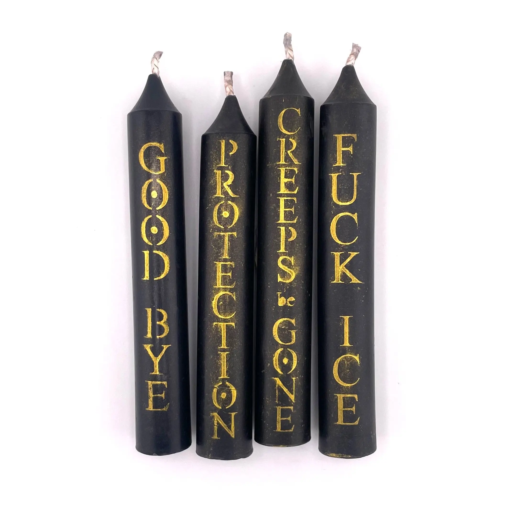 Taper Spell Candle Inscribed