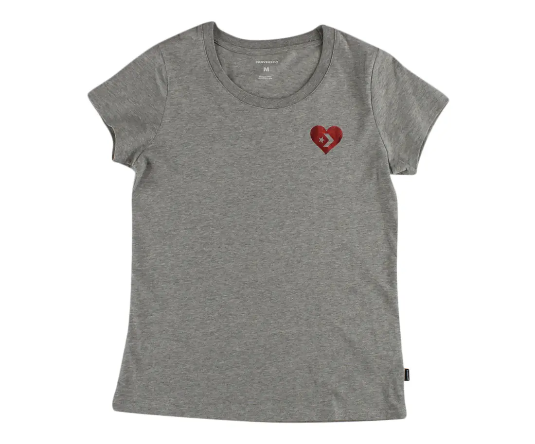 Converse Classic Love Logo Womens Active Shirts & Tees