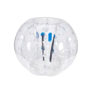 Summervibes VEVOR Inflatable Bumper Ball 1-Pack, 5FT/1.5M Body Sumo Zorb Balls for Teen Adult, 0.8mm Thick PVC Human Hamster Bubble Balls for Outdoor Team Gaming Play, Bumper Bopper Toys for Garden, Yard, Park