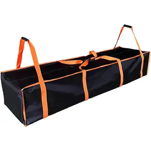 Large Tent Storage Bag 63X17.5X11.5in with Handles - 10*10ft.10*20ft , Pop Up Canopy Frame Replacement ,Workable for Party Tent Bag ,Heavy-Duty Water Resistant Oxford Fabric (orange, 63 inch)