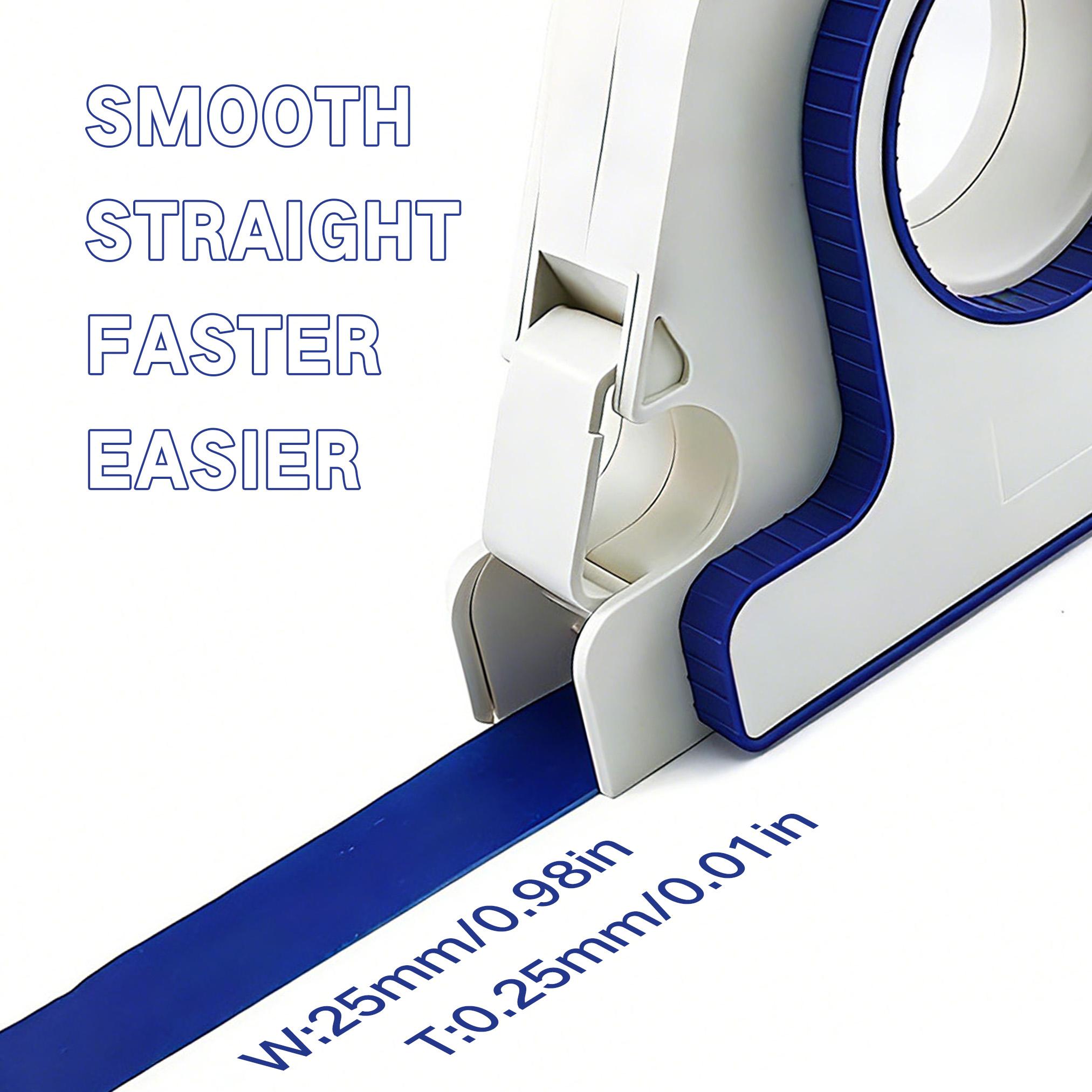 Masking Tape applicator works for 1 inch 2.5cm tapes a Professional Masking Tape Dispenser with a Scraper, Featuring 1mm spacing, Suitable for Decorative moldings, Walls, Caulking baseboards, and Floor finishes. Masking Tape applicator works for 1 inch 2.5cm tapes a Professional Masking Tape Dispenser with a Scraper, Featuring 1mm spacing, Suitable for Decorative moldings, Walls, Caulking baseboards, and Floor finishes.