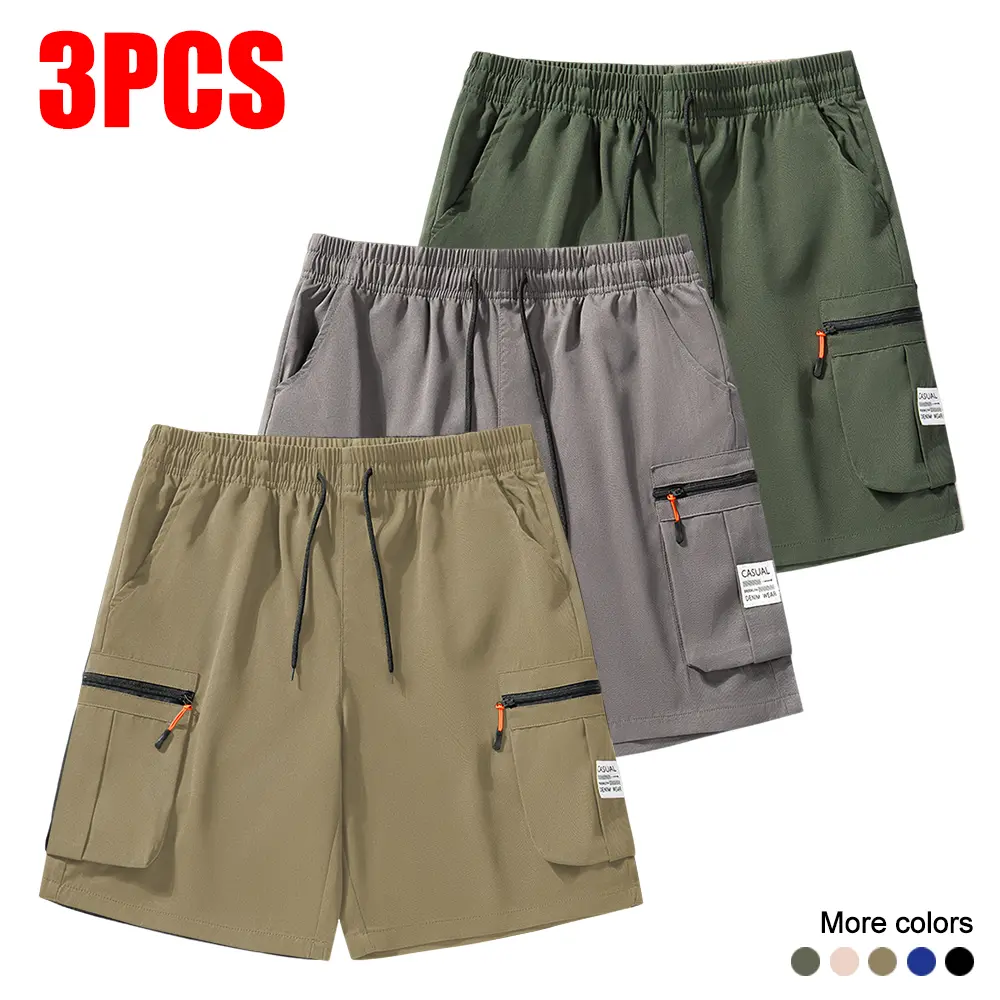 3 Pieces - Earth Yellow + Gray + Green