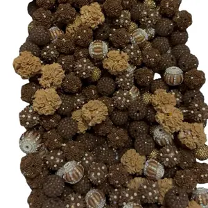 Brown Colored Bead Scoop