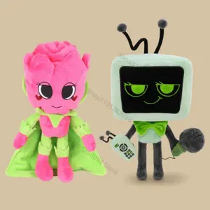 New Anime Rose Vee Plush Soft Stuffed Game Character Plushie Doll Toy Kawaii Cartoon Pillow Cosplay Room Decoration Gift For Kid
