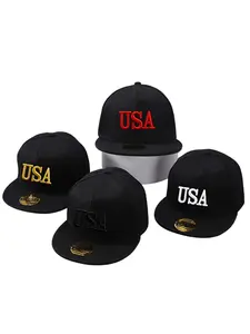 Unisex Usa Letter Embroidery Hip-Hop Cap, Adjustable Casual Baseball Cap, Fashionable Sports Hat for Spring & Autumn, Travel, Beach, Party