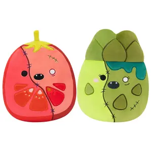 Squishmallows Plush Toy, 8-Inch & 12-Inch, Zombie Tomato, Zombie Asparagus, Chocolate Opossum, Chocolate Bunny, Christmas Tree, Gift Sack, Seasonal Favorite Collection, Cuddly Collectibles for Adults and Children