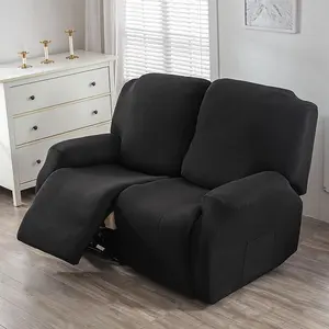 Solid Color Stretch Sofa Cover, 1/2/3 Seater Elastic Sofa Slipcover, Waterproof Sofa Protector, Sofa Protector for Home Living Room, Home Decor