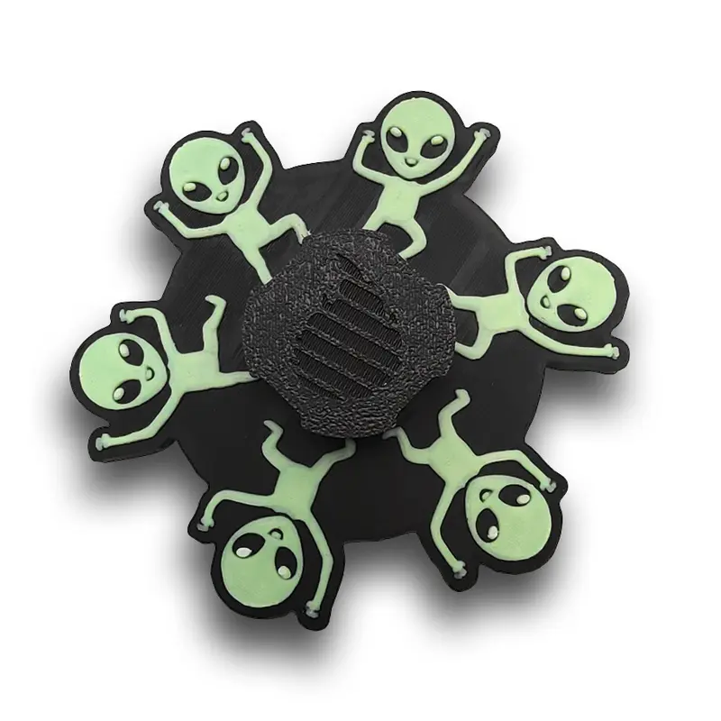 Classic Glow Dancing Alien Handheld Zoetrope — Please Read Product Details Before Ordering