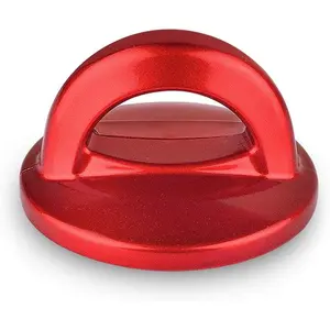Universal Pot Lid Red Knob Compatible with Crockpot Lids, Pan Lid Replacement Handle, Heat Resistant Pot Knob for Glass, Steel Lids, Easy Grip Lid Handle, Kitchen Cookware, 2.75"x1.77" (1 Pack)