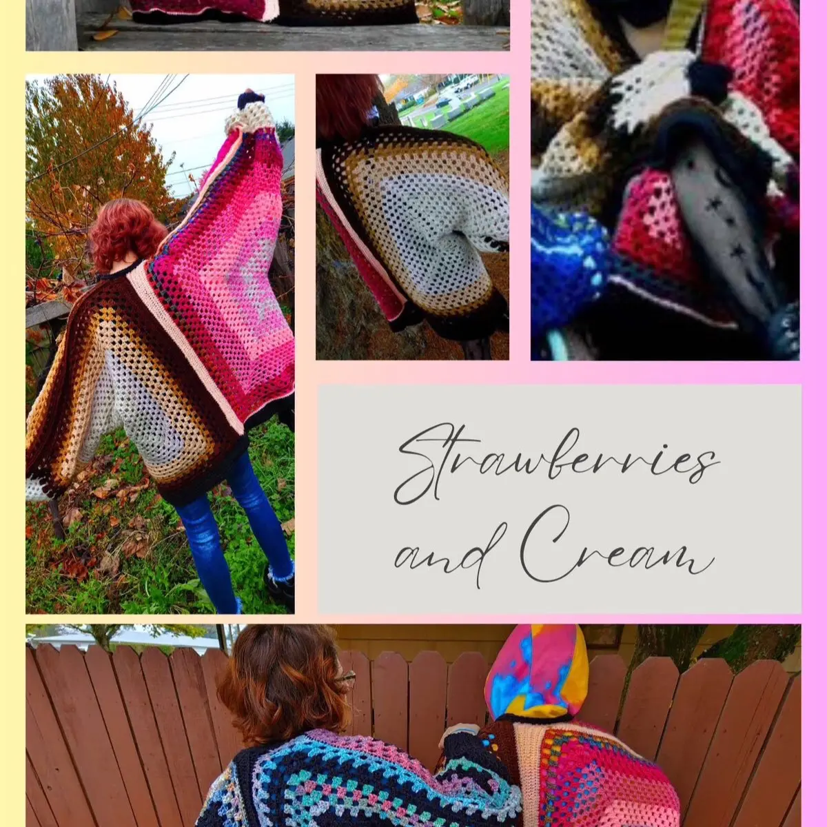 Strawberries and Cream Cardigan