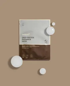 [medicube] Deep Peptide Radiance Mask (10ea) l Medicube Skincare Sheet Mask Face Masks Calming Hydrating Kbeauty Korean skincare