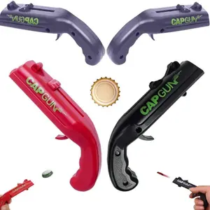 Creative Beer Bottle Opener Gun, Fun Shooter Toy for Parties, Home Gatherings, Outdoor Bbqs, Halloween & Christmas Gifts